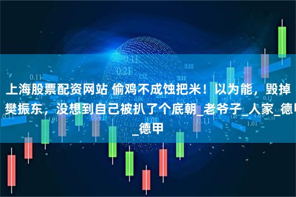 上海股票配资网站 偷鸡不成蚀把米！以为能，毁掉，樊振东，没想到自己被扒了个底朝_老爷子_人家_德甲